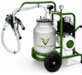 Tekli yağlı sistem mobil sağım makinesi